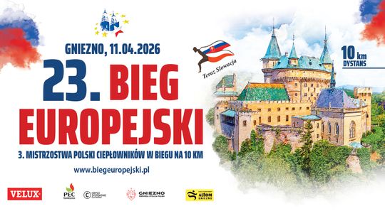 23. Bieg Europejski w Gnieźnie już 11 kwietnia. Dodatkowa pula miejsc dla spóźnialskich