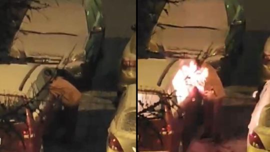 Areszt dla podpalacza z Gniezna. Spłonęły cztery samochody