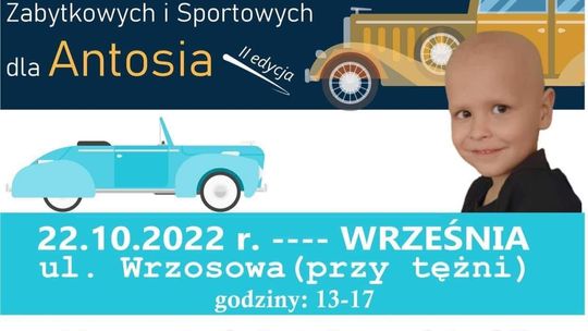 Będą zbierać pieniądze na leczenie Antosia