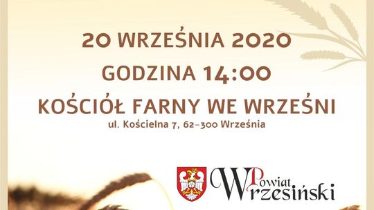 Bez starostów, ale z gospodarzami. Będzie msza dożynkowa