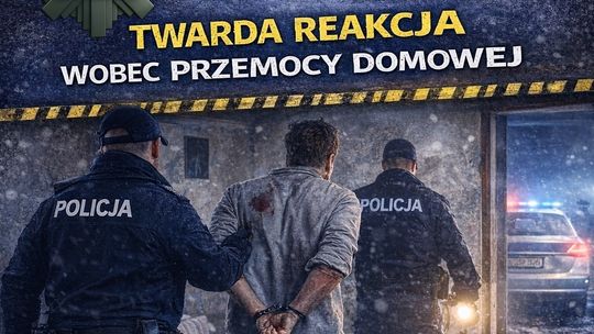 Bił ojca, dusił matkę i groził im pozbawieniem życia. Zatrzymano 32-latka z powiatu krotoszyńskiego