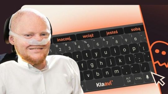 Były wiceminister stworzył klawiaturę dla osób z niepełnosprawnością