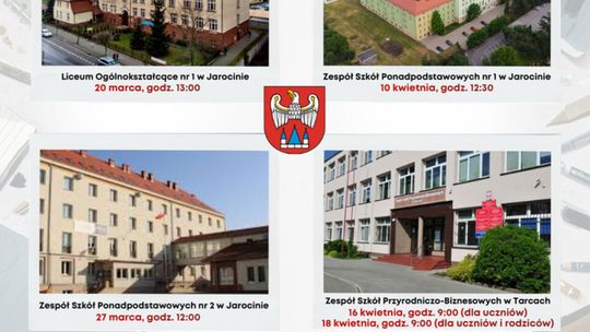 Dni otwarte w szkołach powiatu jarocińskiego. Wybierz mądrze - poznaj szkołę wcześniej