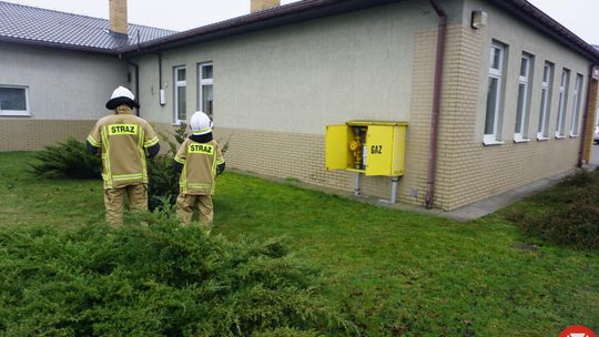 Gaz ulatniał się w SSP w Kaczanowie