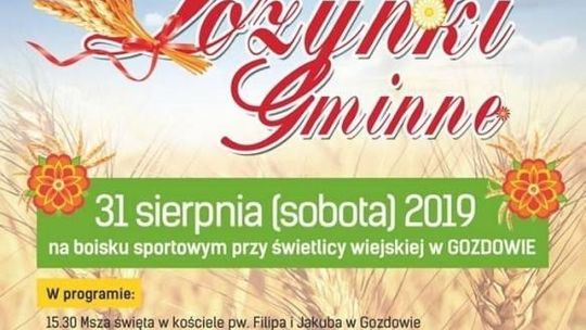 Gminne święto plonów - zaproszenie