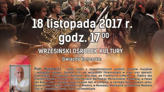 Jesienny koncert ze znanymi śpiewakami