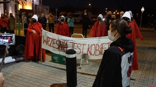 Kolejna odsłona protestów kobiet we Wrześni