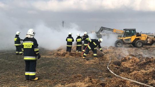 Kolejny pożar w gminie Miłosław