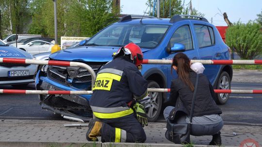 Kolizja na ul. Kolejowej