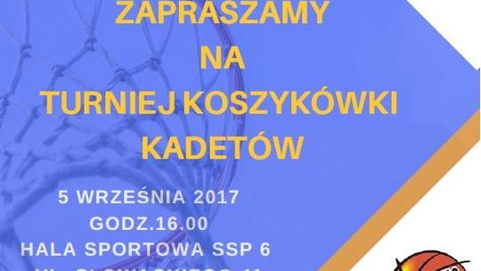 Koszykówka - pokazowy turniej kadetów w SSP 6!