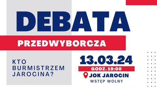 Kto zostanie burmistrzem Jarocina? Dziś przedwyborcza debata Radia Warta!