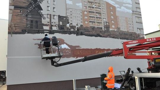 Mural na budynku WSM-u. Po prostu trzeba go zobaczyć (galeria)