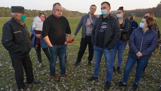 Nie chcą smrodu we wsi. Protest mieszkańców Dolnych Grądów