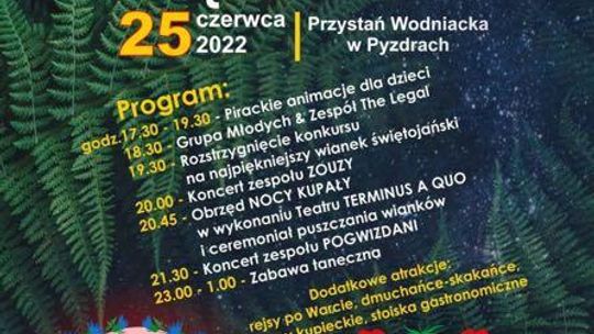 Noc Świętojańska w Pyzdrach. Zaśpiewają Zouzy i Pogwizdani