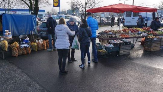 Nowe środki ostrożności na terenie targowiska we Wrześni