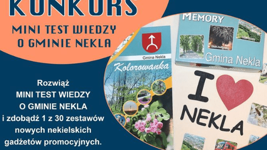 Nowy konkurs dla mieszkańców gminy Nekla