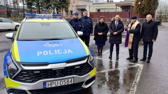 Nowy radiowóz średzkiej policji
