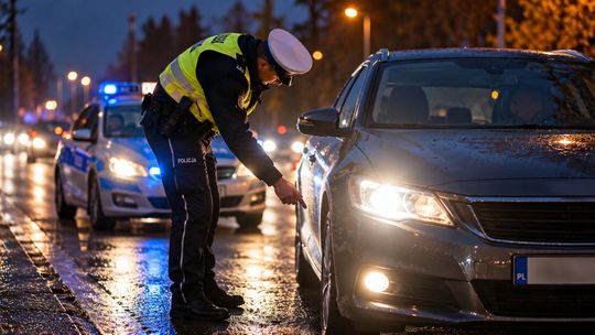 Od dziś policja patrzy na światła. Mandat to nie wszystko. Można stracić dowód rejestracyjny