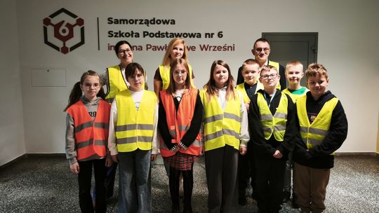 „Odblaskowa Szkoła” w Szkole Podstawowej nr 6 im. Jana Pawła II we Wrześni