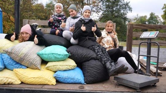 Piękny gest uczniów z Miłosławia. Zbierali kasztany dla małej Olgi