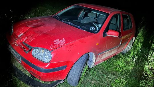 Pijany kierowca z Ukrainy spowodował kolizję w Połażejewie