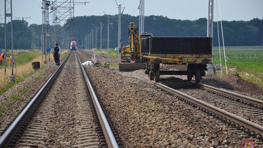 Pociąg śmiertelnie potrącił mężczyznę. Sprawa w toku