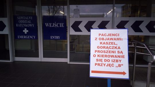 Podejrzenie koronawirusa w szpitalu we Wrześni