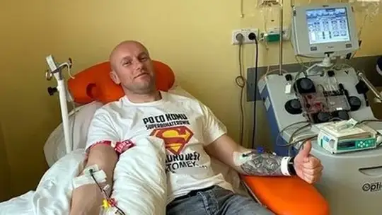 Policjant z Gniezna oddał szpik choremu na białaczkę