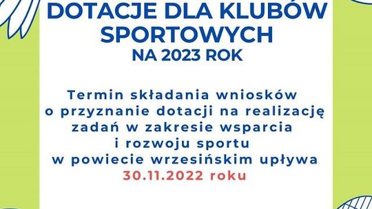 Ponad 100 tys. zł na sport. Powiat ogłosił konkurs