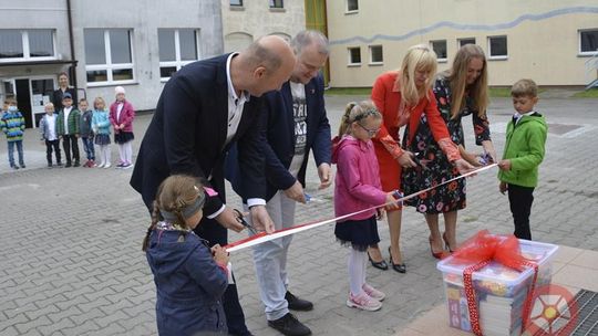 Przedszkolaki w Czeszewie z prezentami od burmistrza