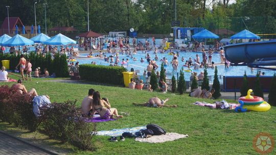Rekordowe lato na basenie