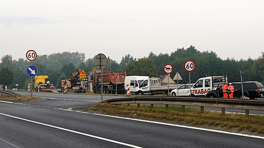 Rozpoczęła się przebudowa skrzyżowania K-92 w Gierłatowie