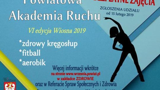 Rusza wiosenna edycja akademii ruchu