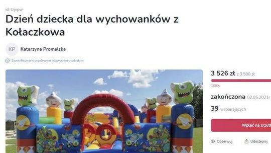 Sukces internetowej akcji. Będzie festyn z niespodziankami