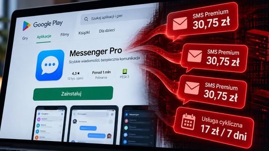 Te aplikacje były w Google Play. Mogły naliczać płatne SMS-y