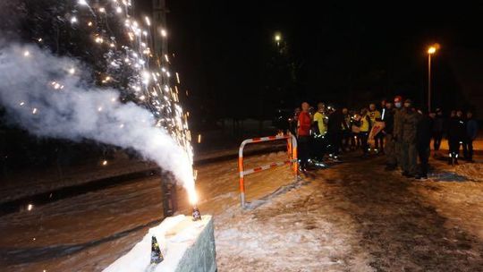 Trening otworzył 29. finał WOŚP. Na trasie sami twardziele (galeria)