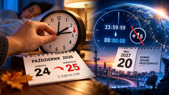 W weekend cofamy zegarki. A w 2027 r. czeka nas prawdziwa rewolucja z czasem
