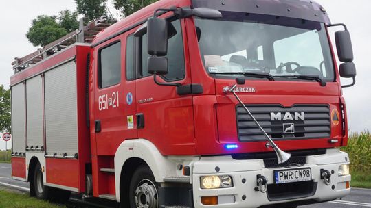 W Zasutowie spłonęło auto