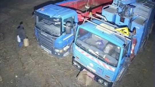 Włamał się do baku ciężarówki i ukradł paliwo. 26-latek zatrzymany