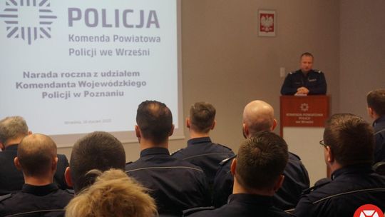 Wrzesińscy policjanci podsumowali 2019 rok