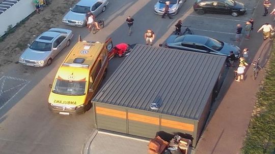 Wypadek na Kutrzeby. 10-latek trafił do szpitala
