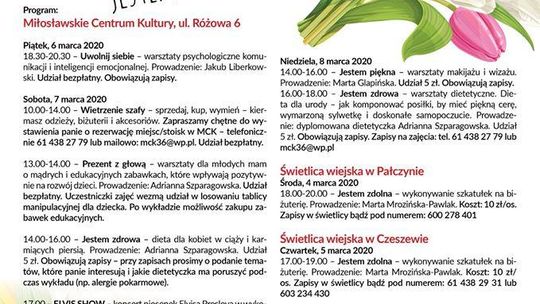 Za zdrowie pań, za zdrowie! Zaproszenie do Miłosławia