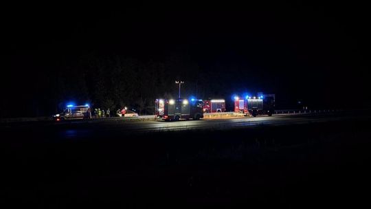Zderzenie z łosiem na S5. Trzy osoby w szpitalu [ZDJĘCIA]