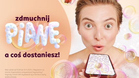 Zdmuchnij pianę w apce Rossmanna