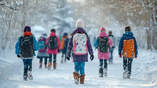 Zima zamyka szkoły. Kiedy dyrektor może odwołać lekcje?