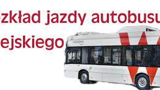 Zmiana rozkładu jazdy bezpłatnego autobusu we Wrześni *aktualizacja