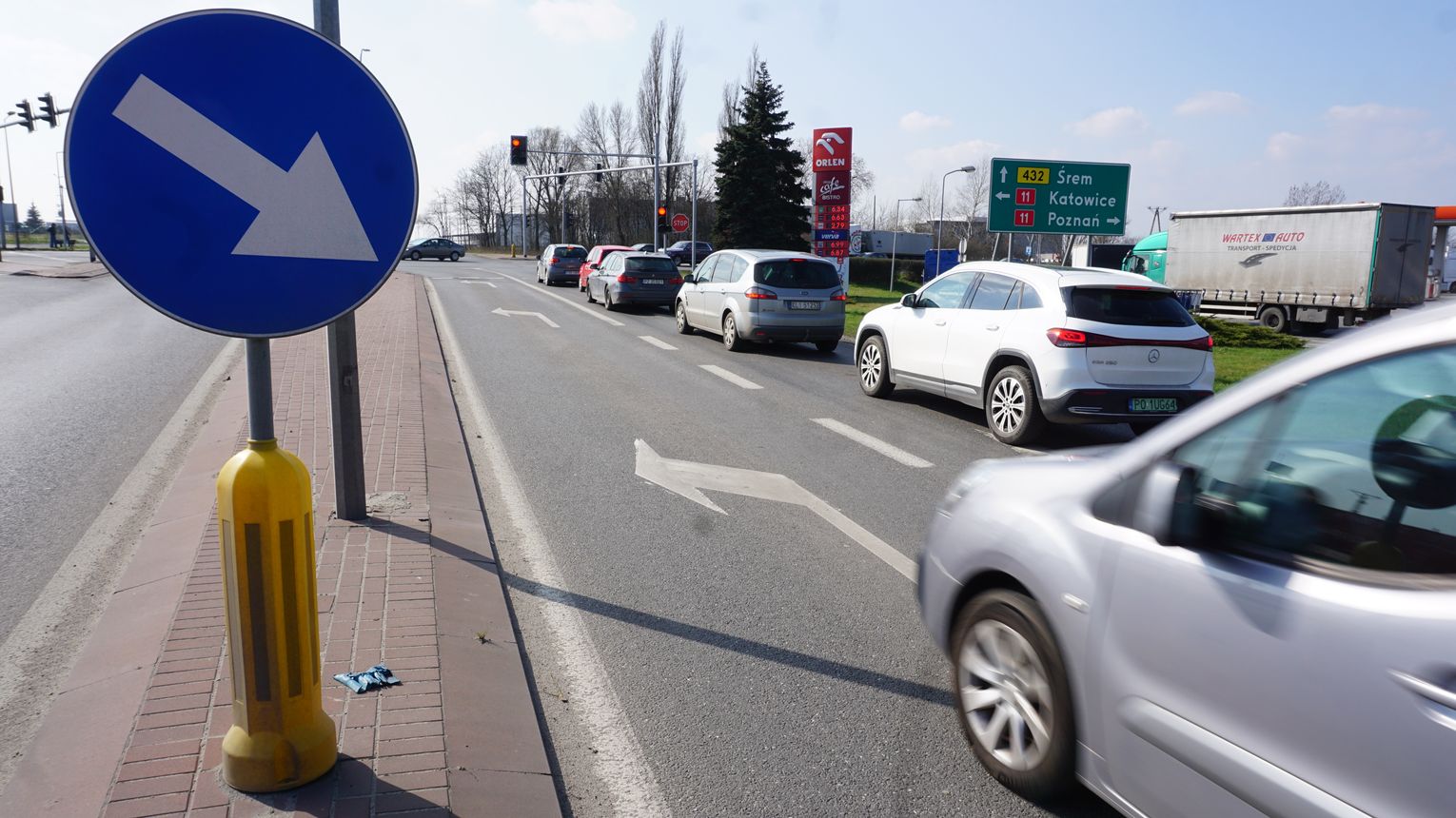 Koniec Korków Na Kórnickiej Wyjazd Zostanie Przebudowany 1458