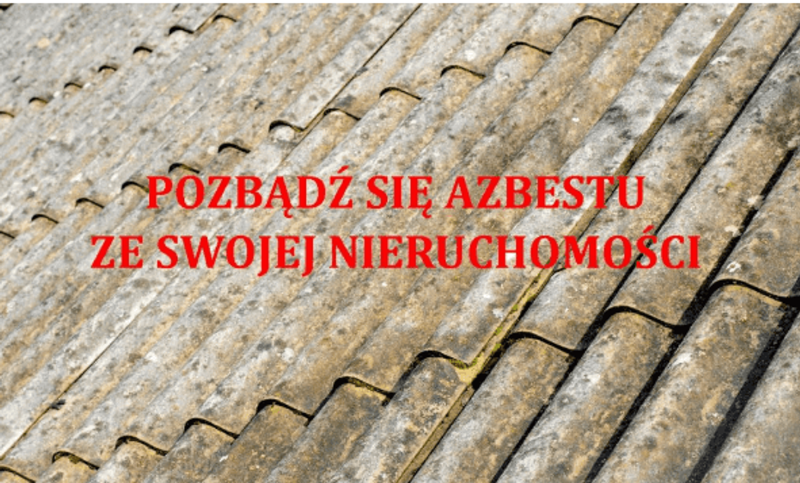 60 tysięcy na wymianę azbestu w gminie Nekla