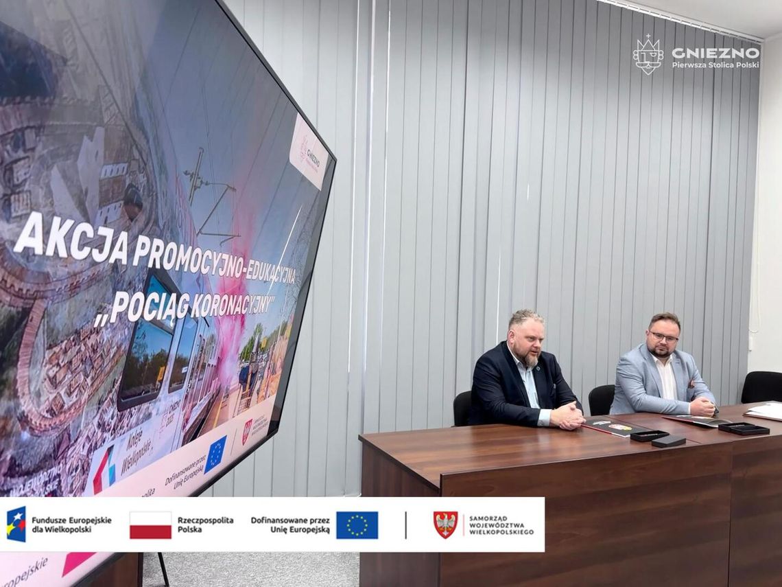 600 uczniów przyjedzie do Gniezna „Pociągiem Koronacyjnym”. To część wielkiego projektu na 7 mln zł 600 uczniów przyjedzie do Gniezna „Pociągiem Koronacyjnym”. To część wielkiego projektu na 7 mln zł