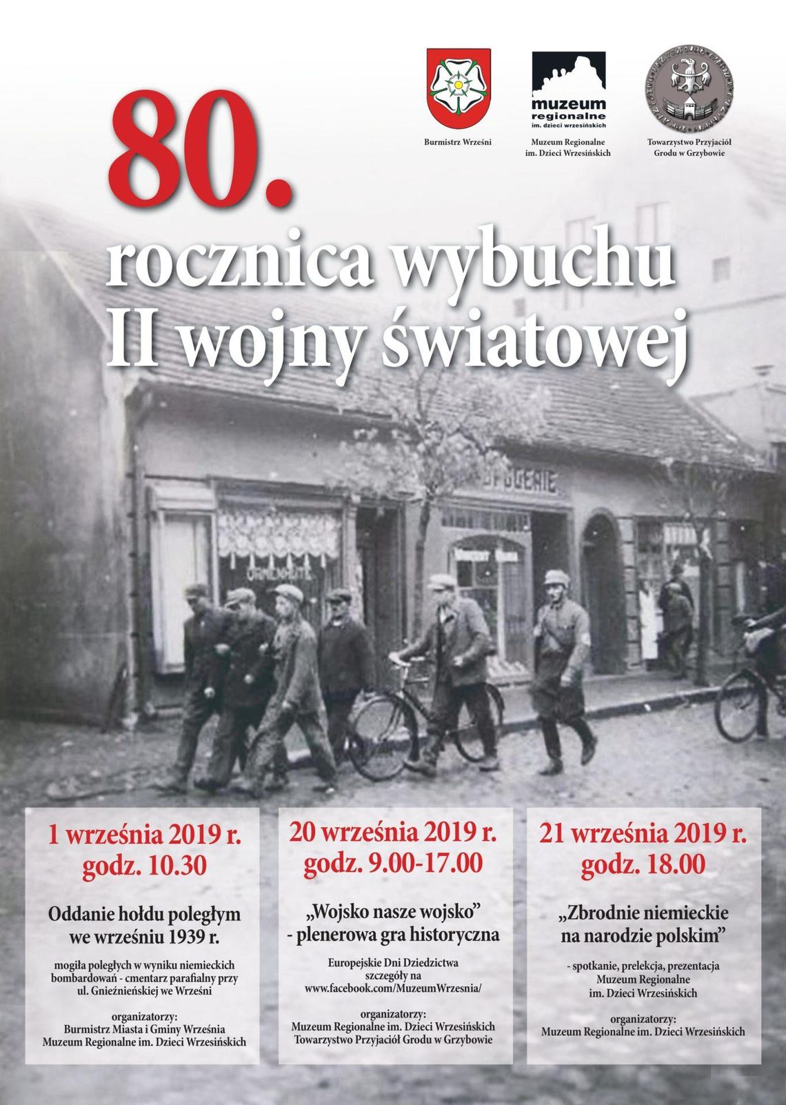 80 rocznica wybuchu II Wojny Światowej